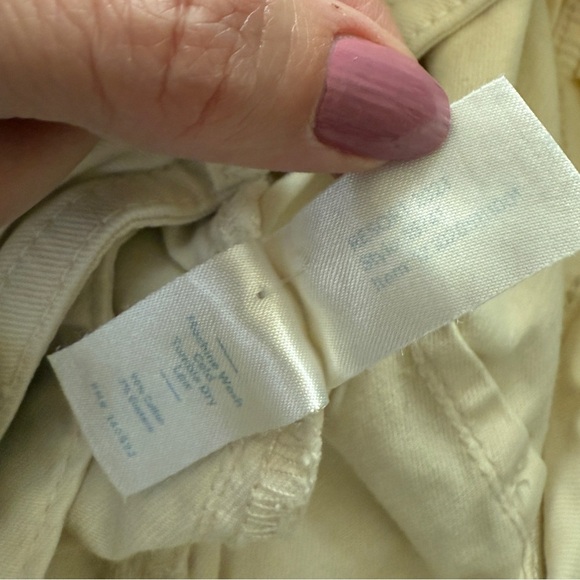 Marine Layer Bridget Full Length Raw Hem Pants Trousers High Waisted Wide Leg 4 - Picture 11 of 11